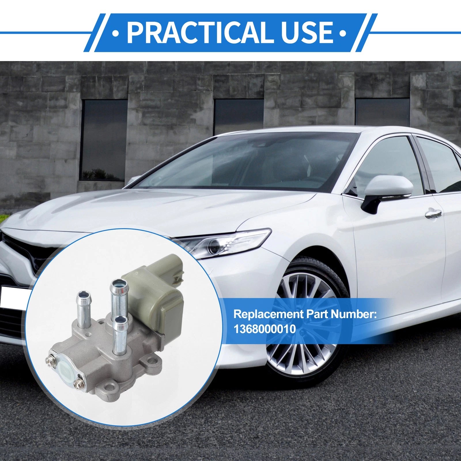 Idle Air Control Valve for Toyota Camry (1987–1991) Replacement IACV Motor