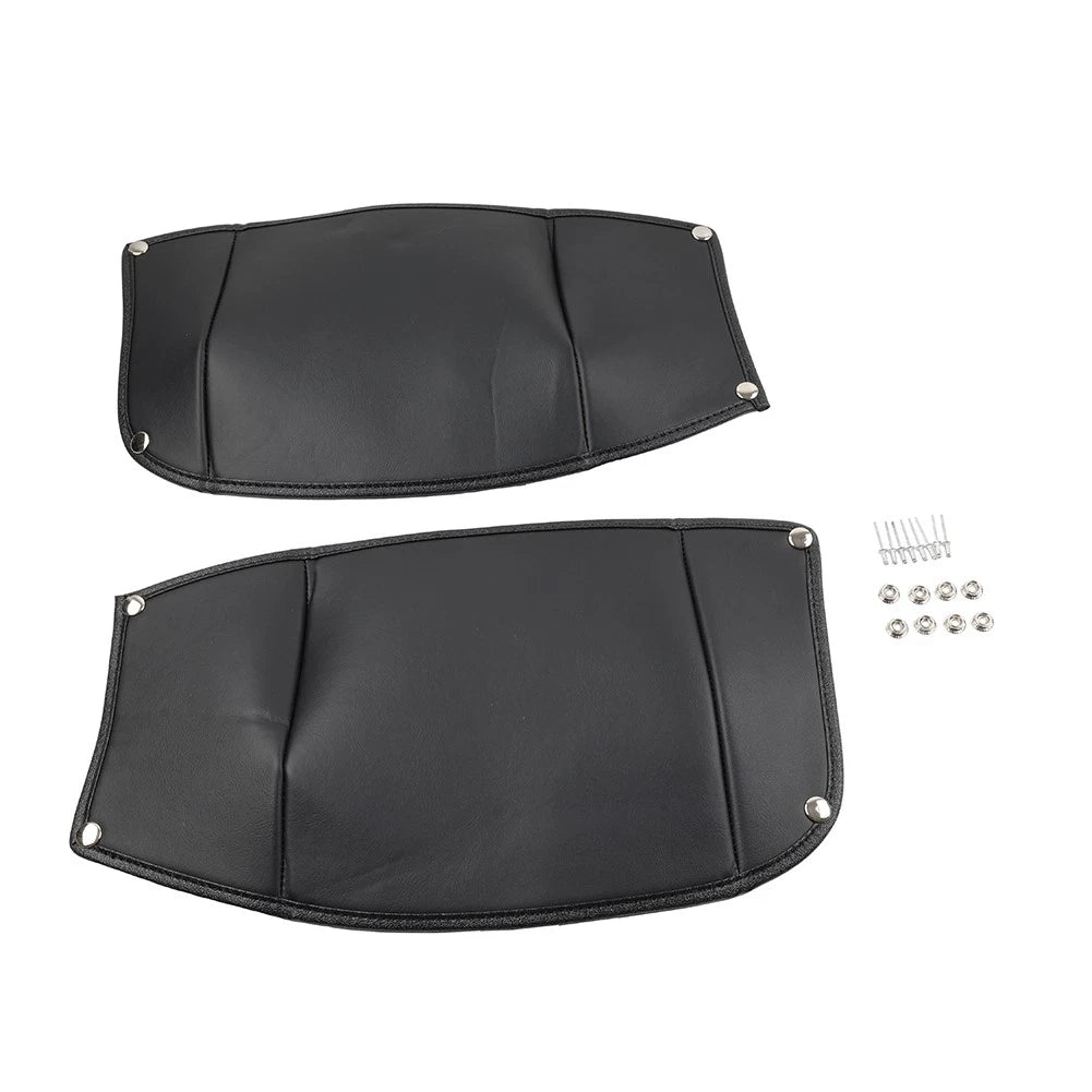 Black Rear Mudguard Bra for Harley Street Glide (2014–2023)