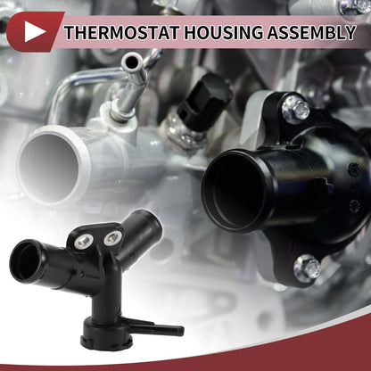 Engine Coolant Thermostat Housing Assembly Replacement for Toyota Yaris (2007–2018)