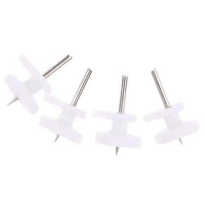 50PCS Wall Mounted Picture Hooks for Frames (No Drill, No Marks Left)