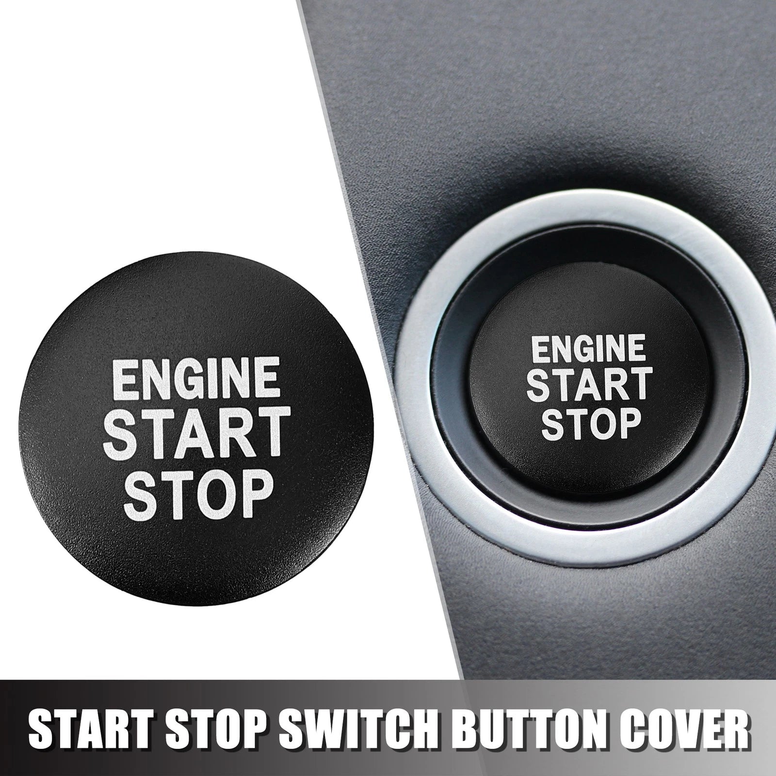 Engine Start Stop Button Cover Replacement for Toyota Camry (2018–2024)