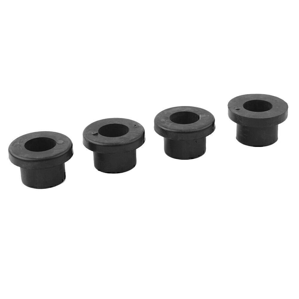 Black Rubber Handlebar Riser Bushings for Harley Touring