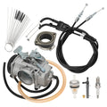 Carburetor & Intake Manifold Boot & Throttle Cable for Kawasaki KLR650 (2008–2018)