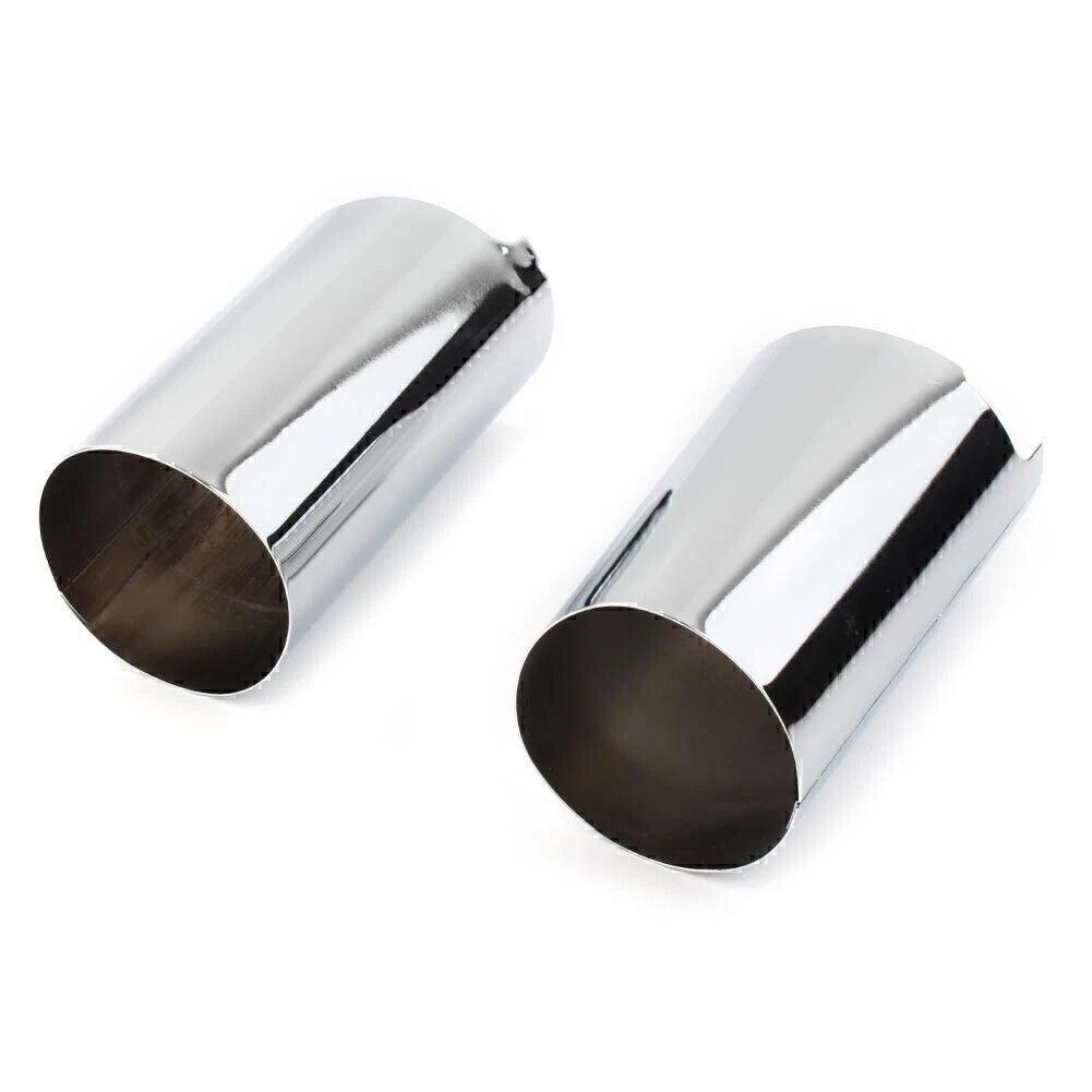 Chrome Fork Slider Covers for Harley Touring Electra Street Tri Glide (2014–Up)