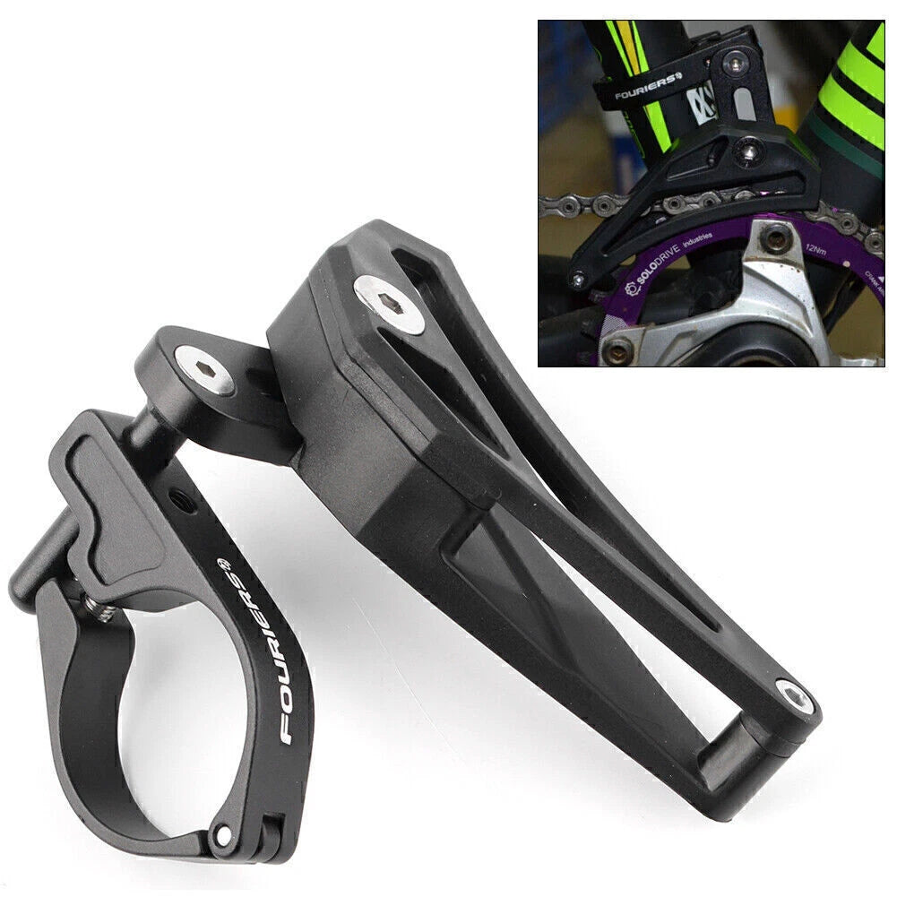 Single Seat Tube Clamp Chain Guide for MTB 1S (31.8/34.9mm)