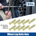 Wheel Lug Bolts Nuts Set Heavy Duty for Chevrolet (1997–2012)