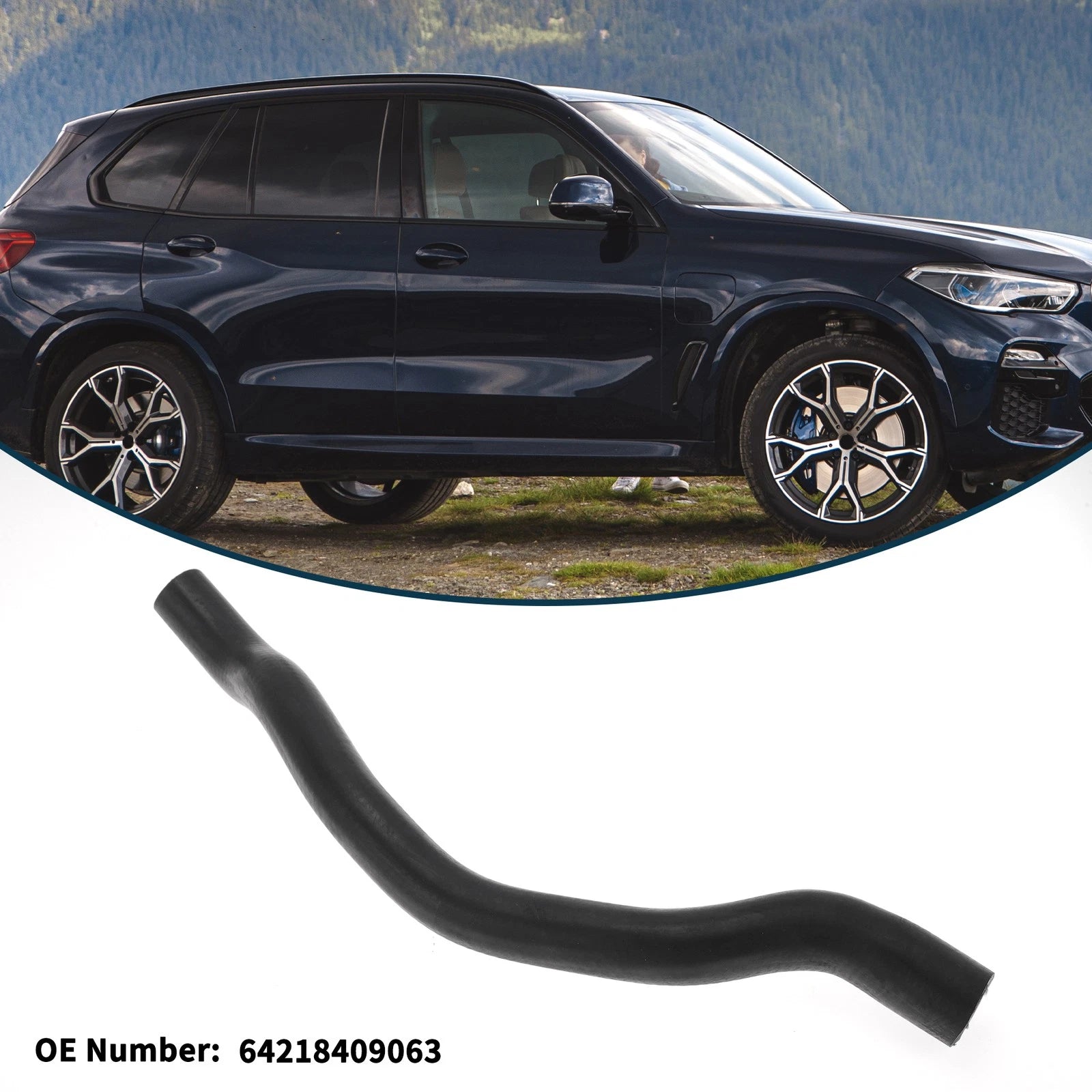 Radiator Hose for BMW X5 Coolant Tube Replacement (2000–2006)