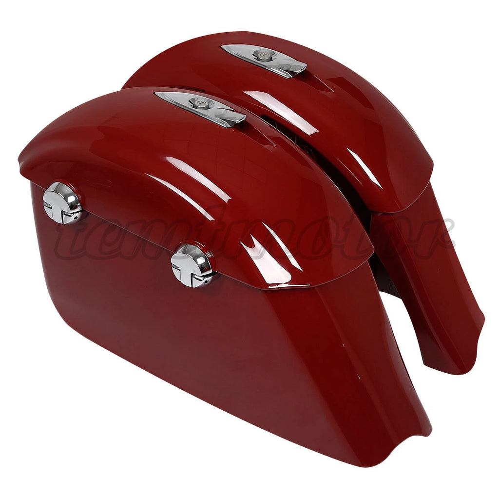 Saddlebag Electronic Latches Protector Rails for Indian Roadmaster (2014–2023)