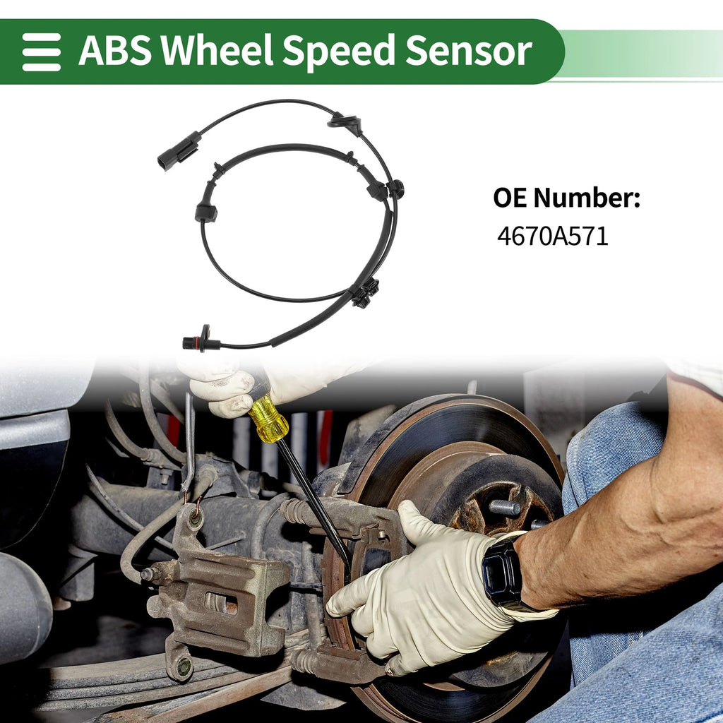 ABS Wheel Speed Sensor Replacement for Mitsubishi Outlander (2014–2016)
