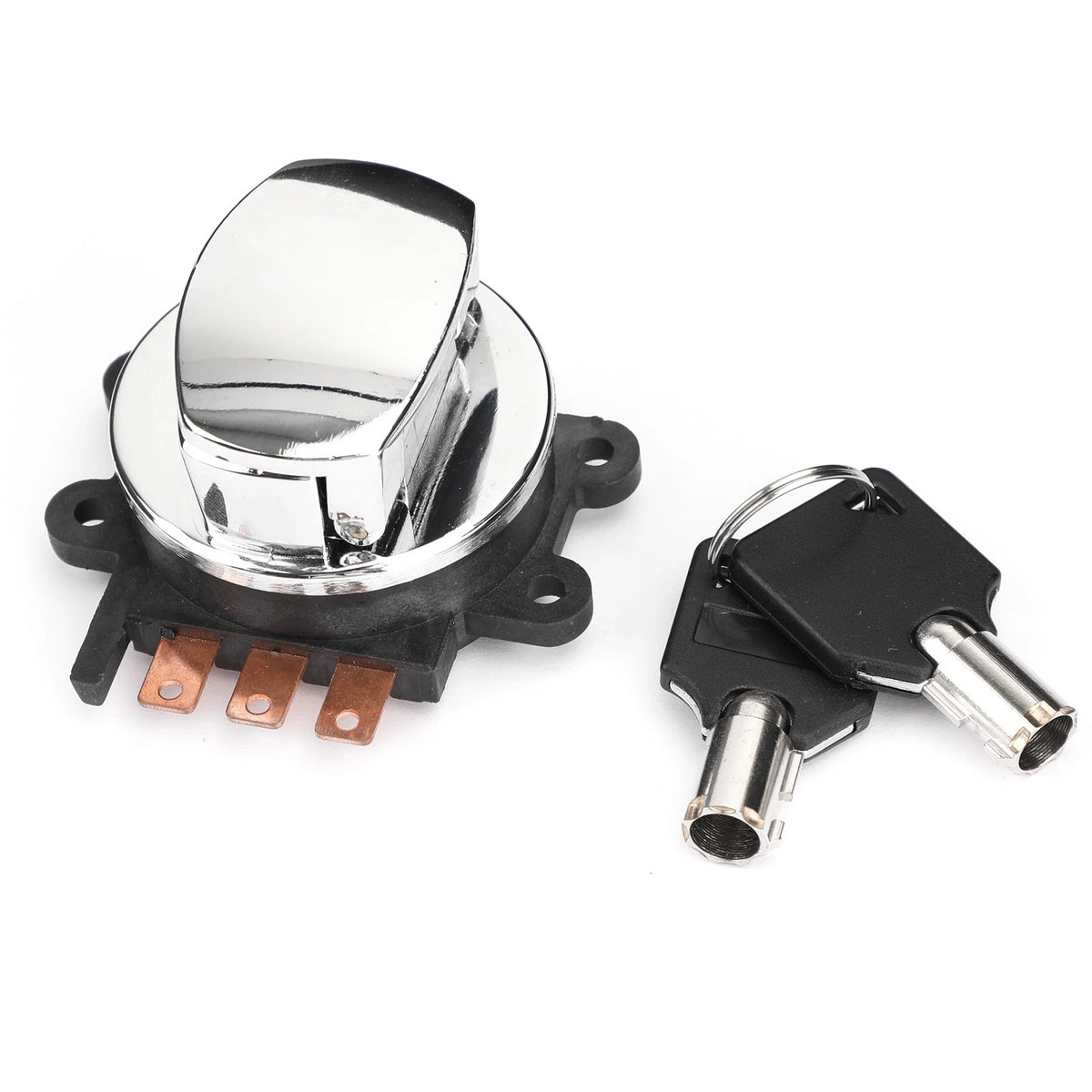 Chrome Ignition Switch w/Keys for Harley Softail FXDWG Road King (1996) 71313-96A