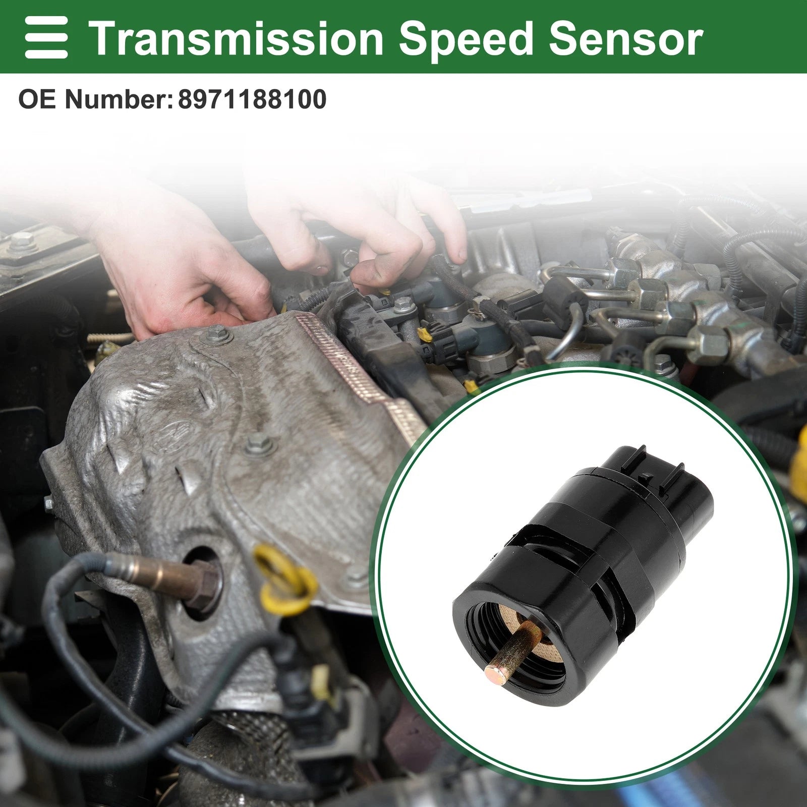 Transmission Speed Sensor Replacement for Isuzu Pickup 1Ton 2.6L (1988–1992)