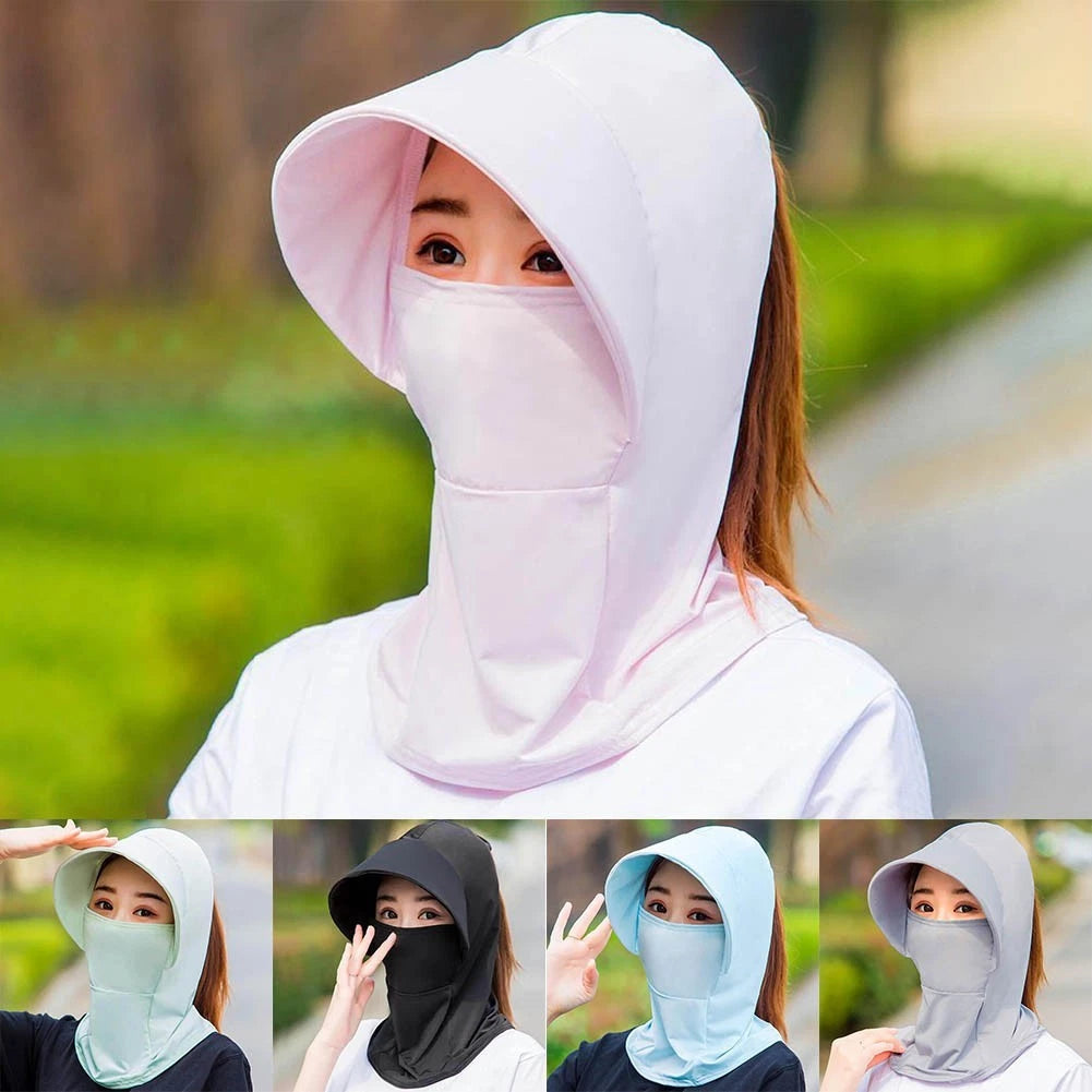 Fashionable Ice Silk Sun Hat for Hot Days