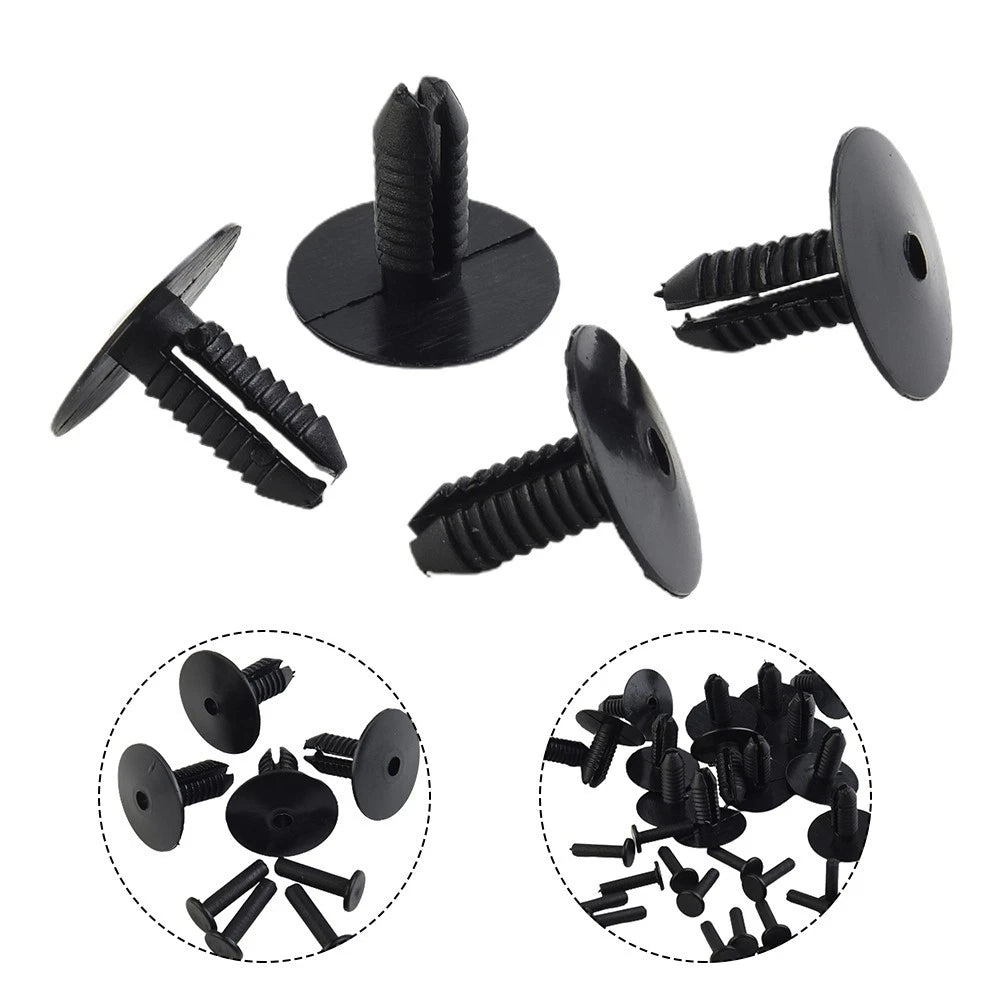 40pc Bumper Trim Door Sill Wheel Arch Clips Rivet Retainer for