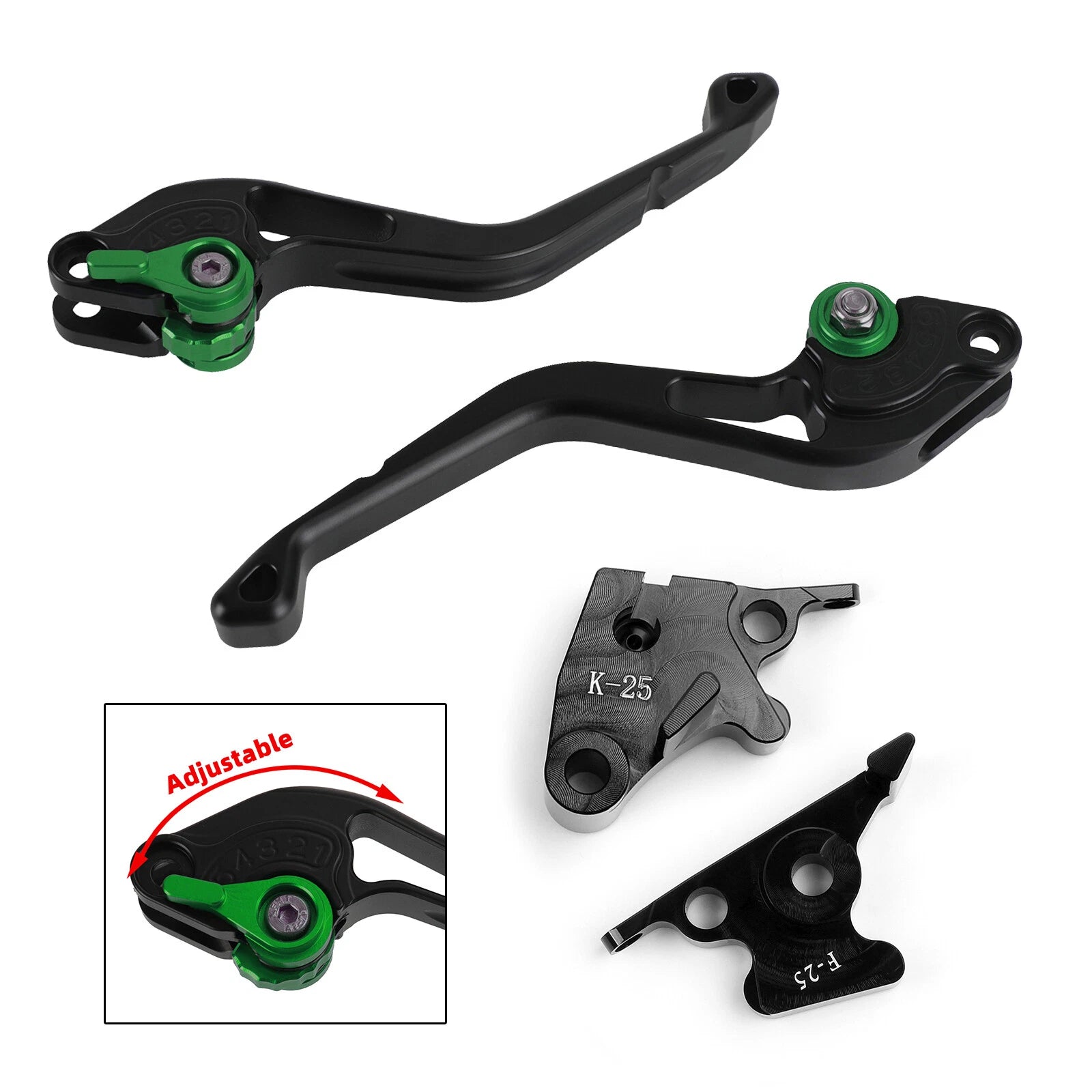 Clutch Brake Lever for Kawasaki Ninja 250R 400 / Z300 Z250SL (2008–2019)