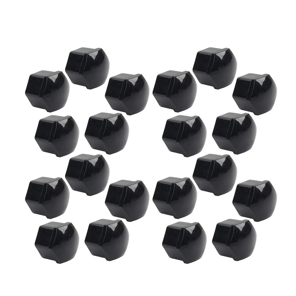 20x 17mm Wheel Nut Cover Caps with Tool for Audi