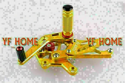 Footrest System Foot Pegs Pedals Set for Yamaha YZF R25 (2014–2017)
