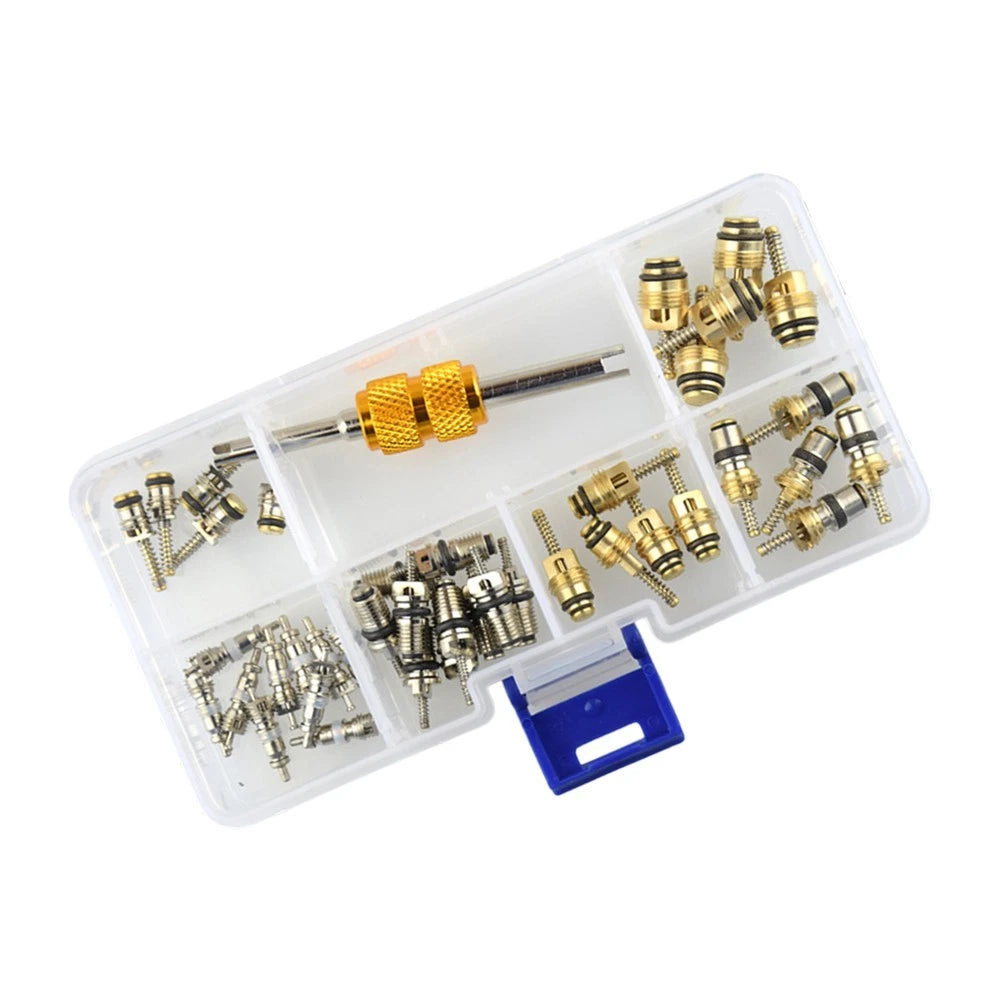 Set of 50 AC Valve Cores for R12 R134a (Universal)