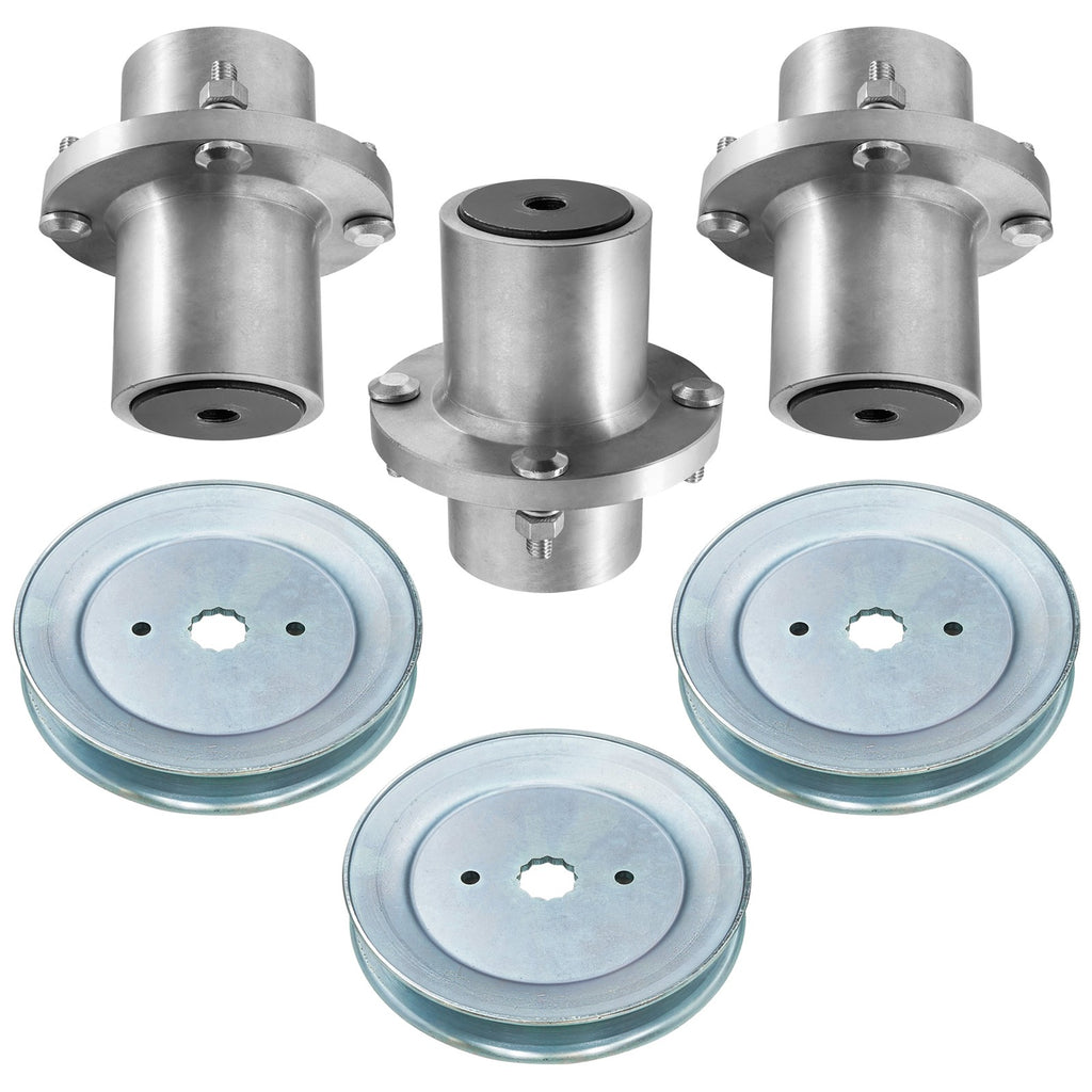 Deck Spindle with Pulley Replacement for Hustler FasTrak SDX Raptor SDX (2015–2019)