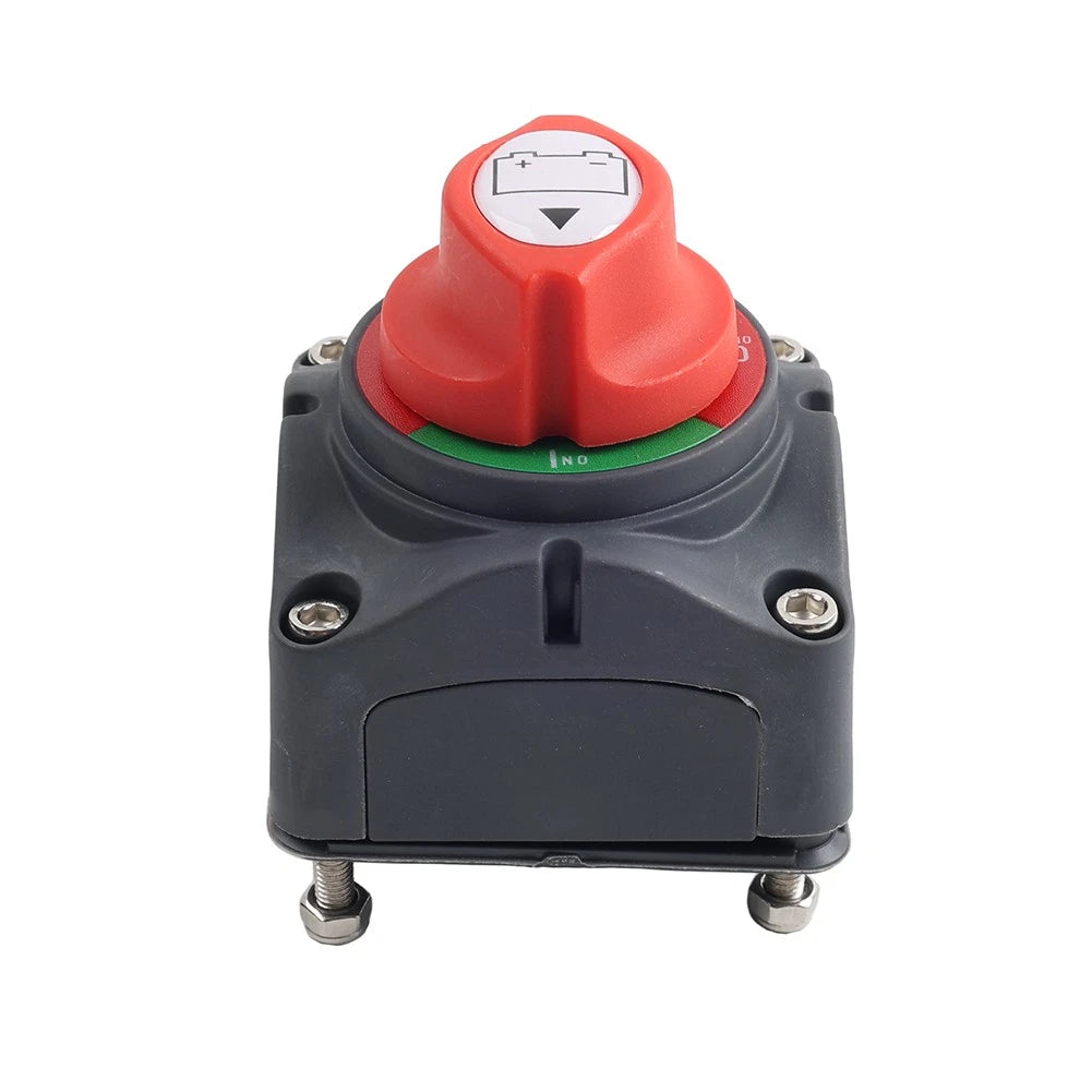 Battery Disconnect Cut Off Kill Switch Isolator for Marine Car RV Boat (12-24V)