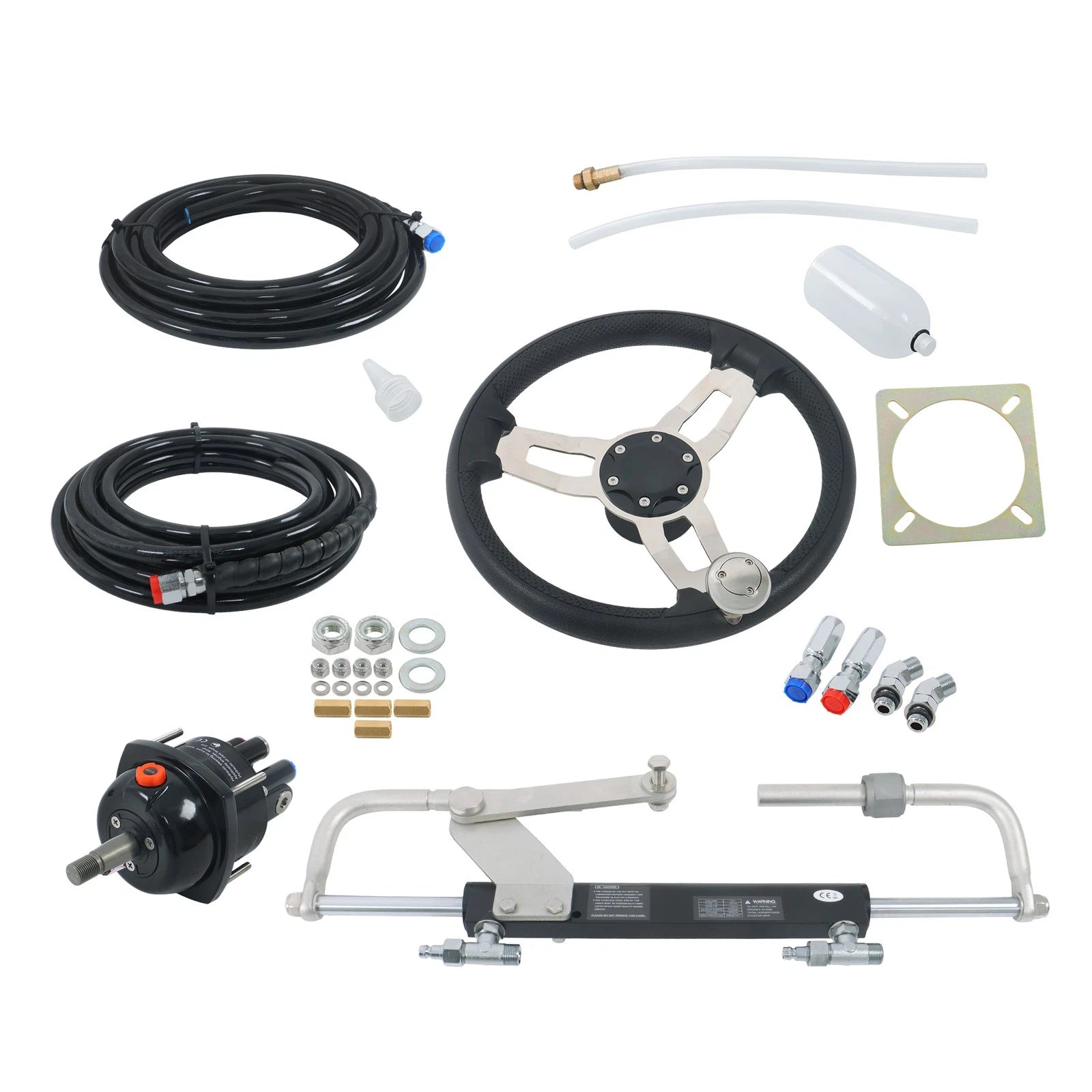 Hydraulic Outboard Steering System Kit for 90HP Boat (2010–2023)