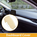 Dashboard Cover Dash Mat Carpet Beige 1 Piece for Ford Focus (2012–2018)