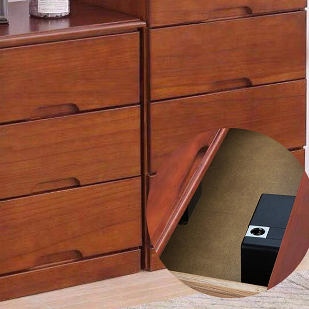Invisible Lock for Wood Doors (Multiple Unlocking Options)