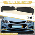 Fog Light Cover Pair Left Right Replacement for Chevrolet Malibu (2016–2018)