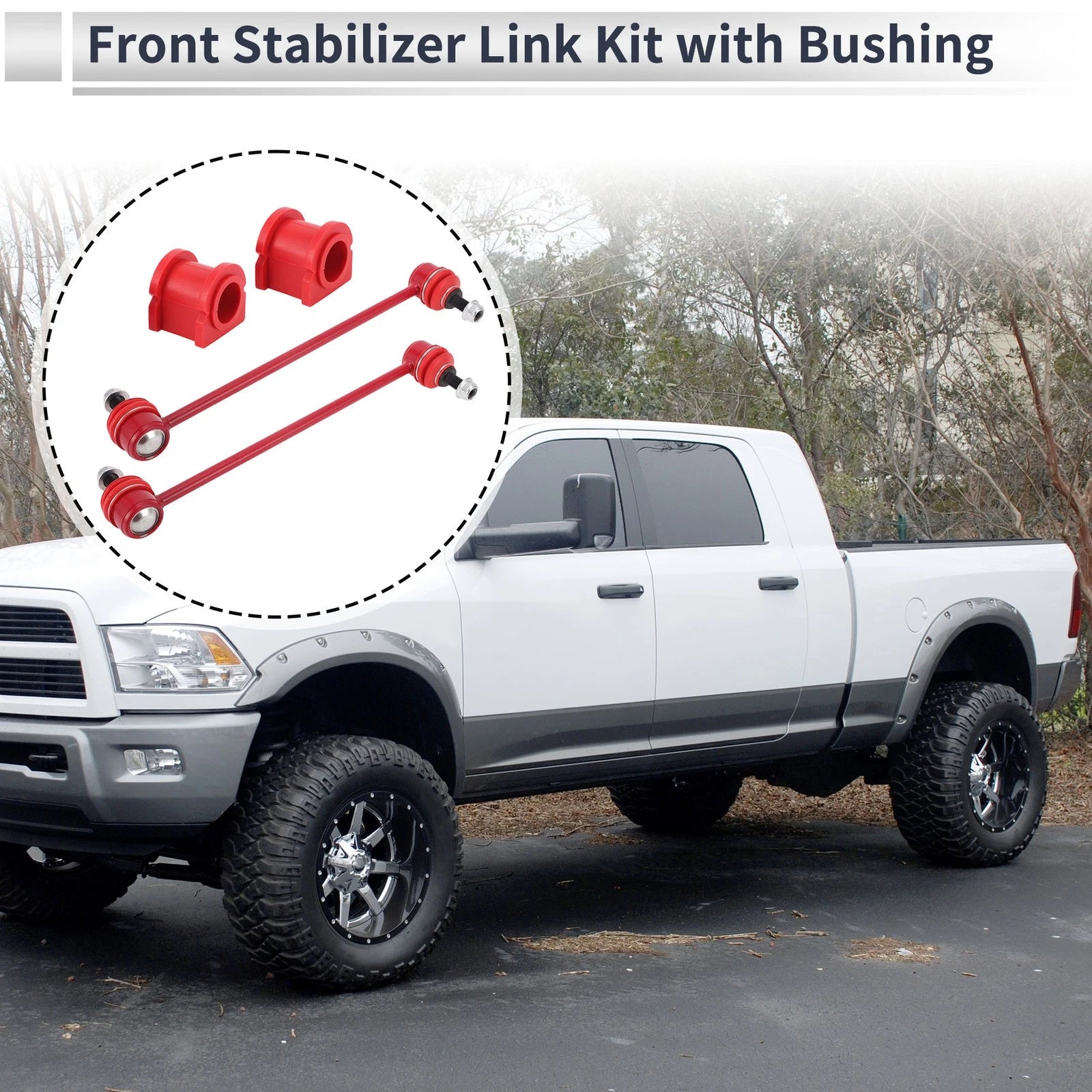 Front Stabilizer Bar Links with Bushings for Jeep Patriot (2007–2017)