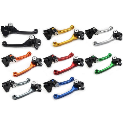 Pivot Dirt Clutch Brake Levers for Kawasaki KX450F (2006–2012)