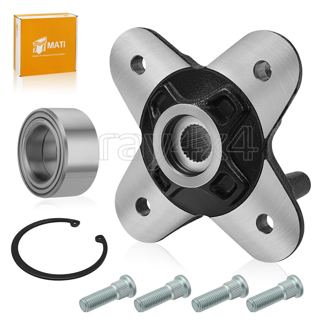 Front/Rear Wheel Hub & Bearing Kit for Polaris General 4 1000 (2017–2022, 2025)