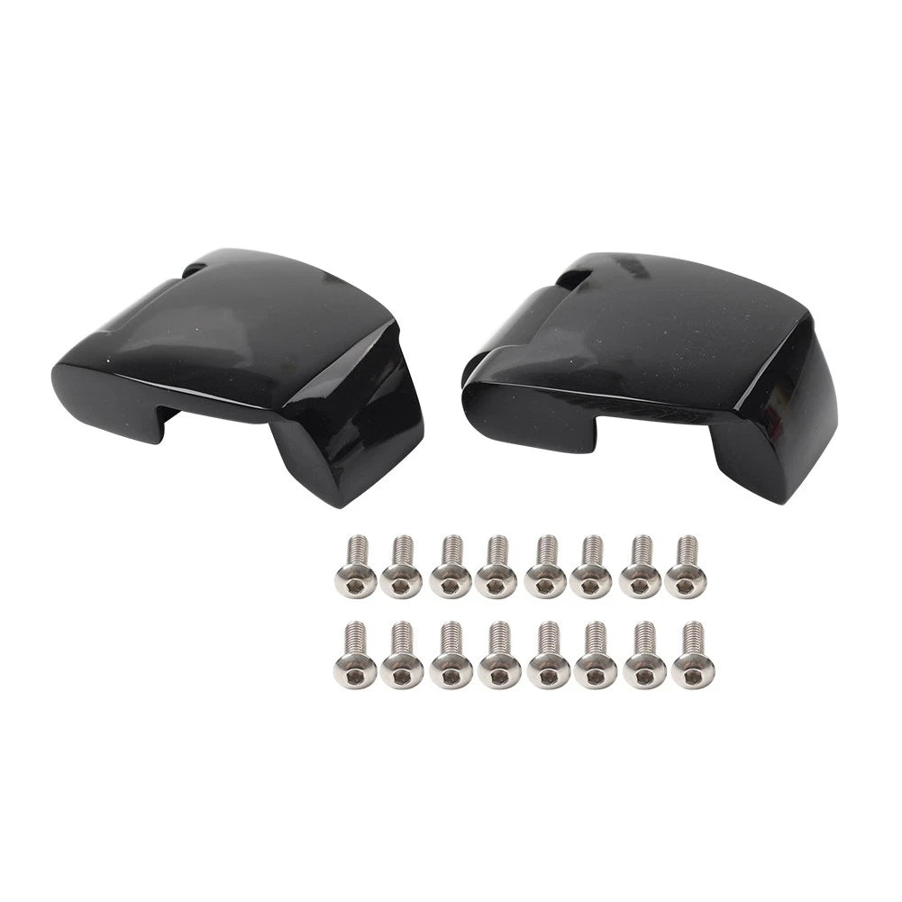 Tour Trunk Hinges Black for Harley Road King Electra Glide (2000–2023)