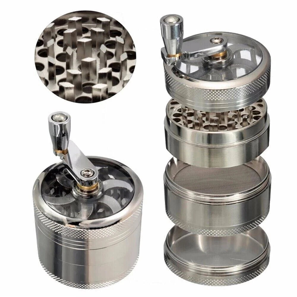 4-Layer Herb Tobacco Grinder for Smoke Crusher (40mm x 42mm)