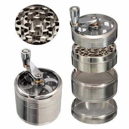 4-Layer Herb Tobacco Grinder for Smoke Crusher (40mm x 42mm)