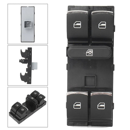 Driver Side Power Window Switch for VW Passat Jetta Golf Tiguan Seat (2006–2019)