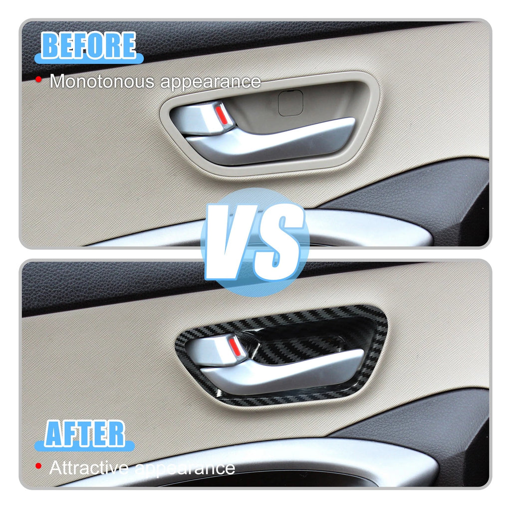 Inner Door Handle Bowl Cover Trim Set for Dodge (2011–2024)