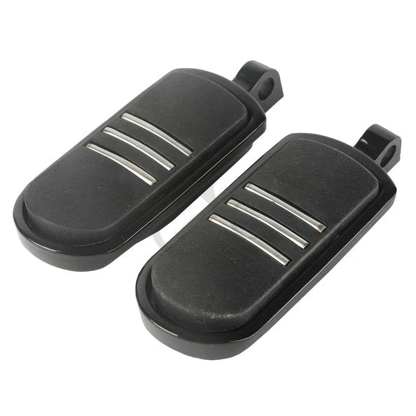 Black Pegstreamliner Footpegs for Harley Electra Glide, Road King