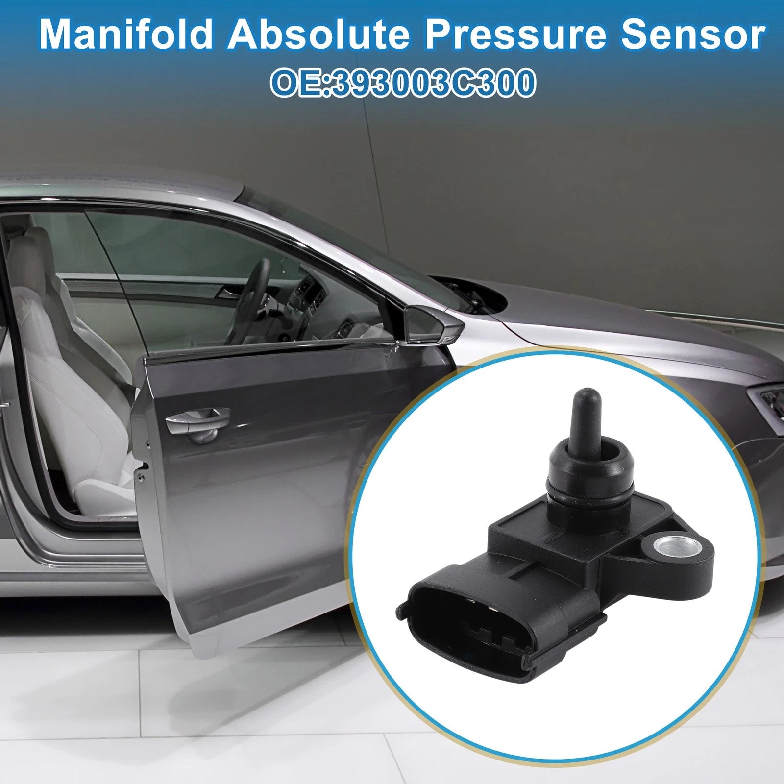 Manifold Absolute Pressure Sensor OEM Replacement for Hyundai Santa Fe (2011–2014)