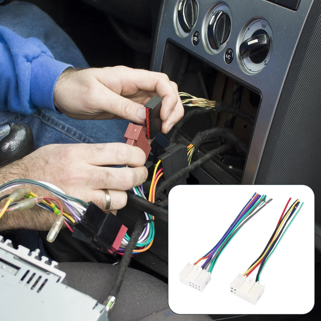 Car Stereo Wiring Harness for Kia Rio (2006–2011)