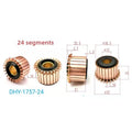 24 Segment Copper Commutator for 30.5x12x21mm