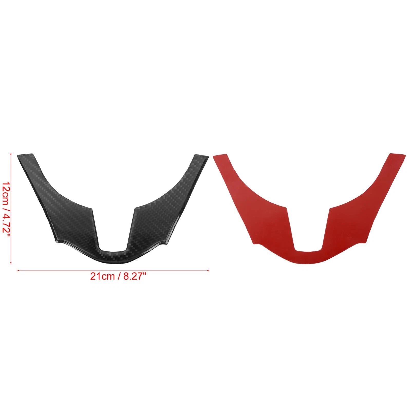 Steering Wheel Trim Cover Carbon Fiber Pattern for Mazda 3 (2014–2016)