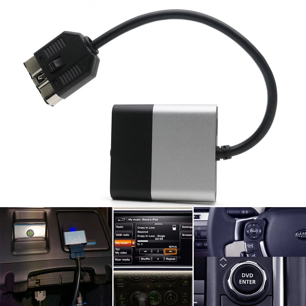 30-Pin Bluetooth AUX Adapter for Land Rover Range Rover Jaguar XF (2006–2015)