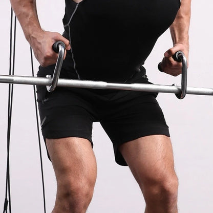 Fitness Equipment Handle for Pull Downs (Compact 13x3 8x14cm)