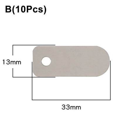 10 Pcs Valve Plates for Air Compressor Pump Head