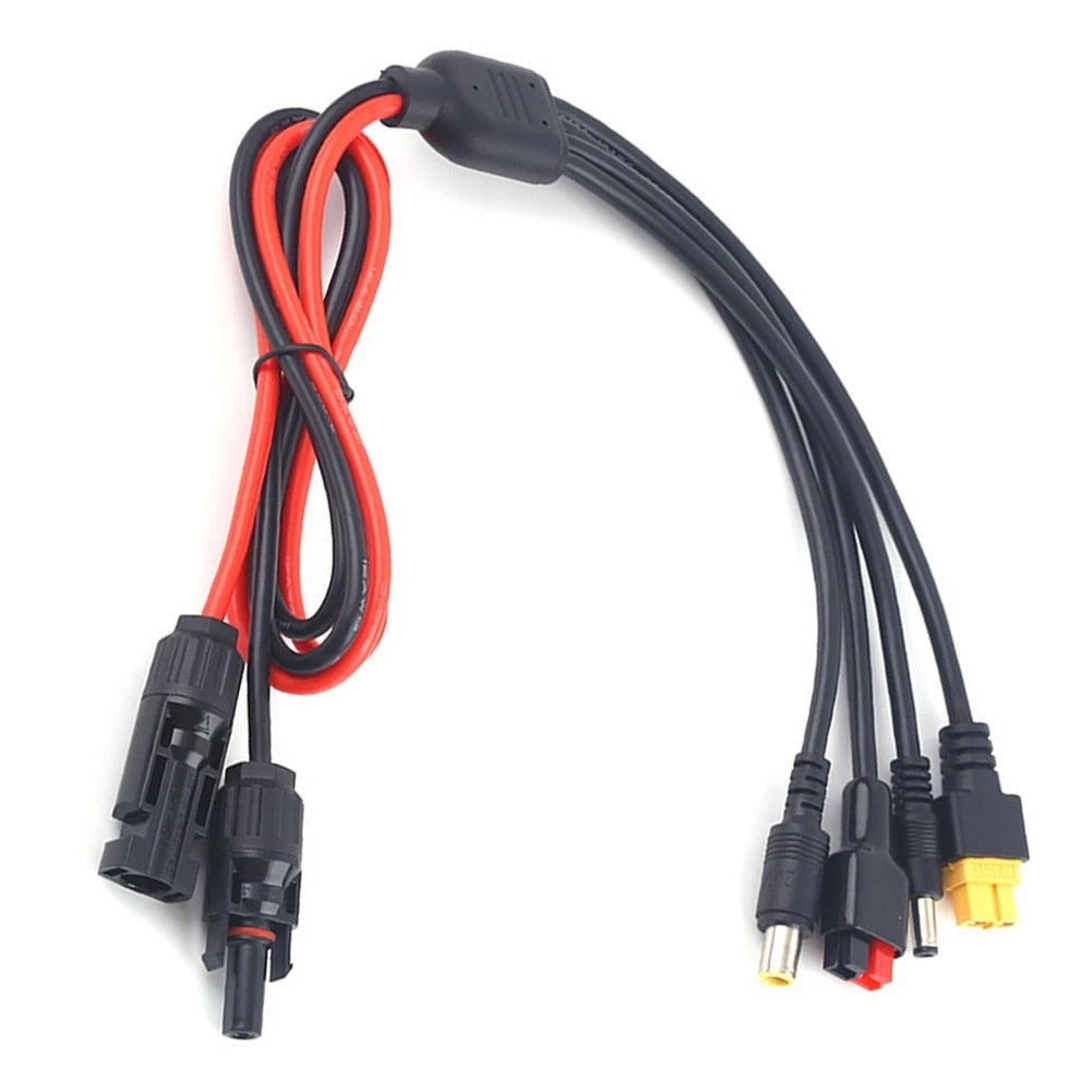 4-in-1 Solar Connector DC5521 for Easy Winding