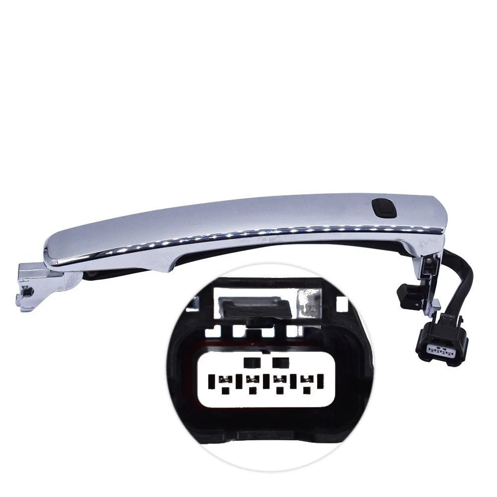 Chrome Outside Left Door Handle for Nissan Rogue (2010–2013)
