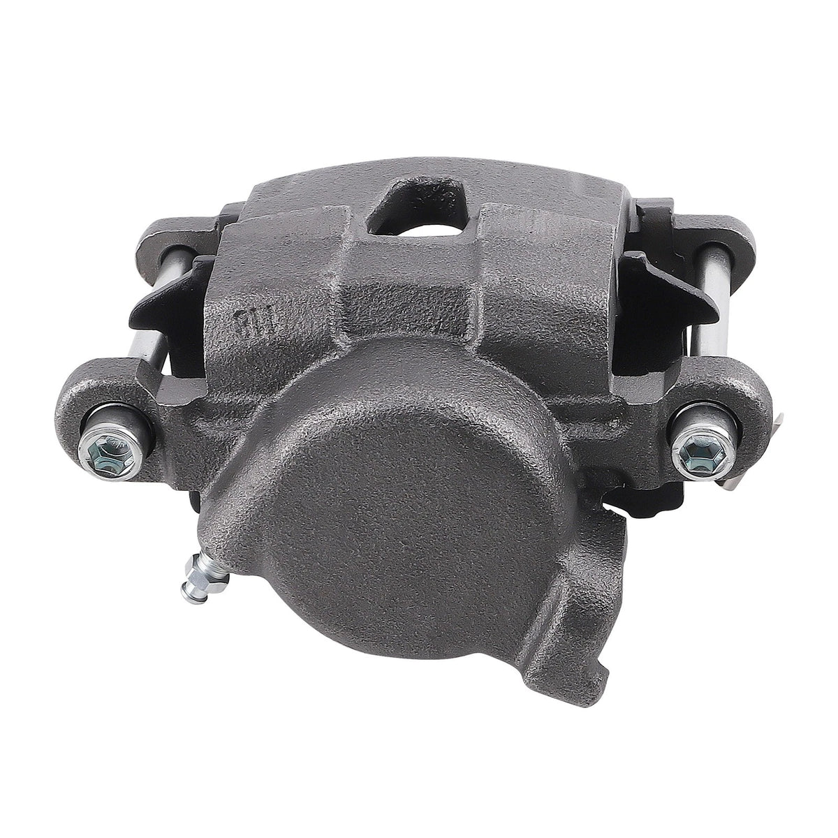 Bolt-On Rear Disc Brake Conversion Kit for GM 10 & 12 Bolt (w/ Black Calipers)