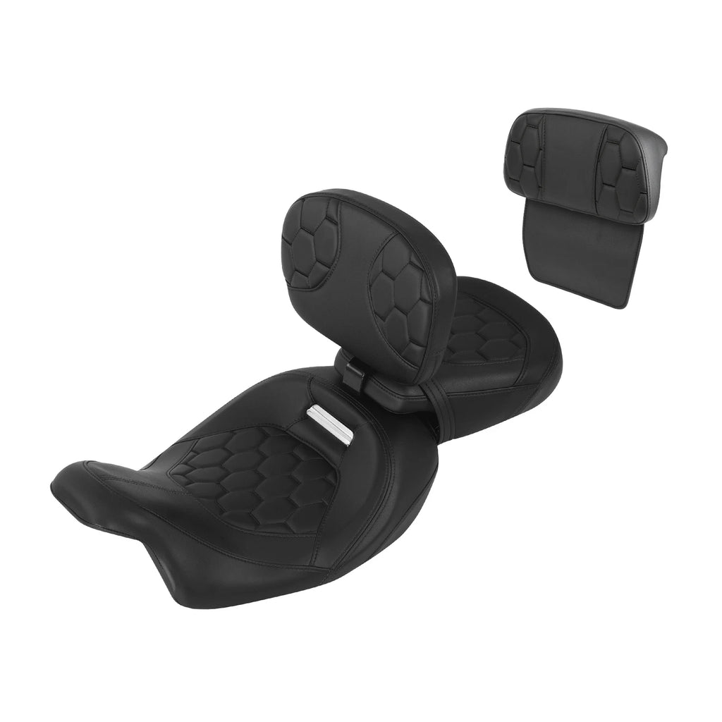 Seats & Backrest Pad for Harley Touring Models (2014–2023)