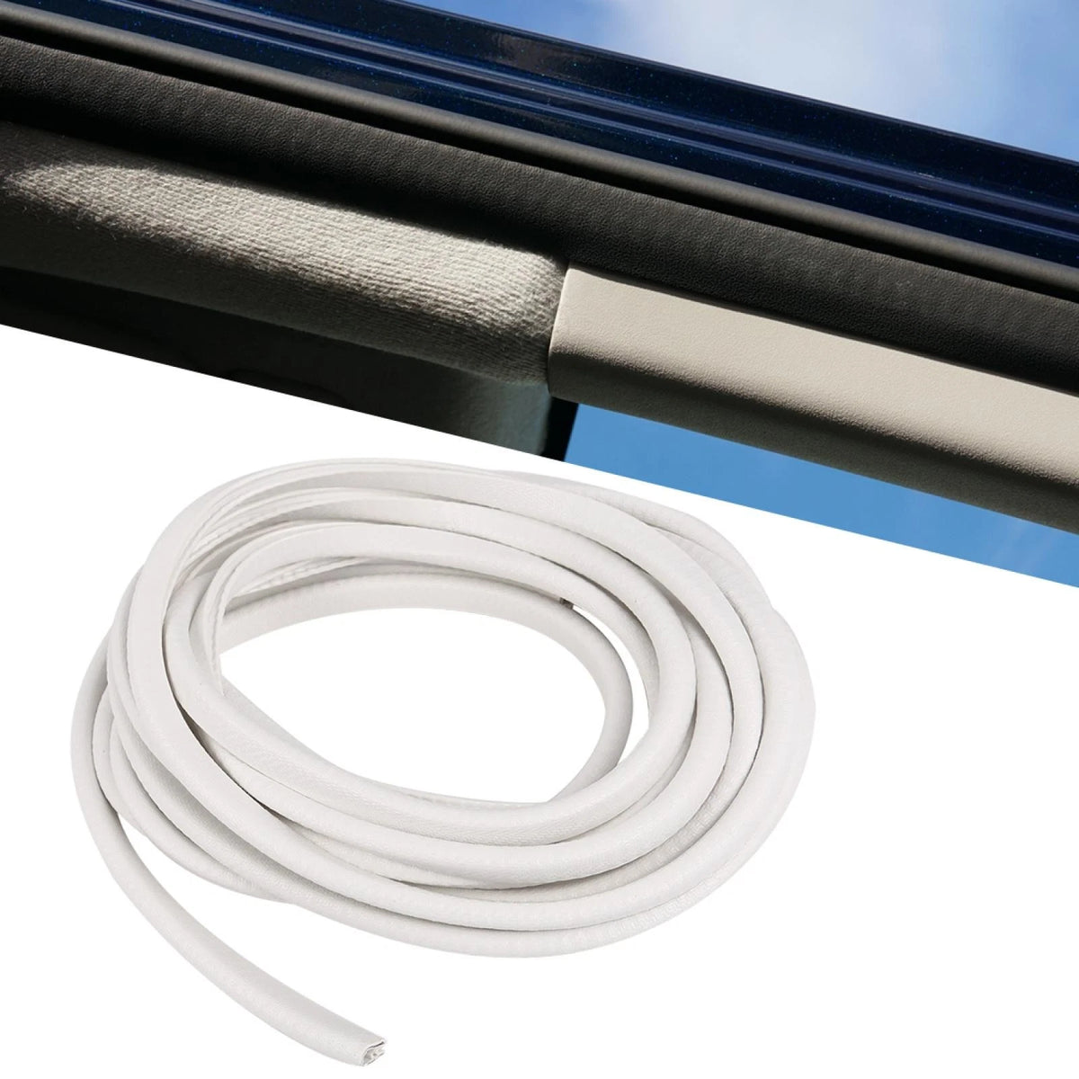 5m Rubber U Shape Door Edge Trim Guard for Universal Cars (2010–2023)