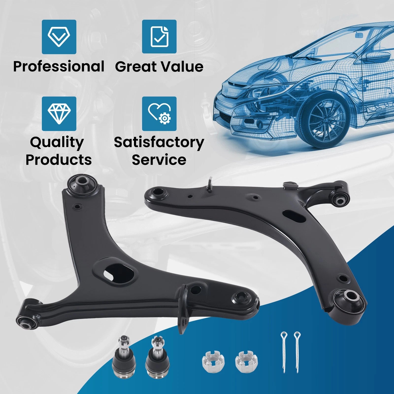 Control Arm Ball Joint Kit for Subaru Tribeca B9 (2006–2014)