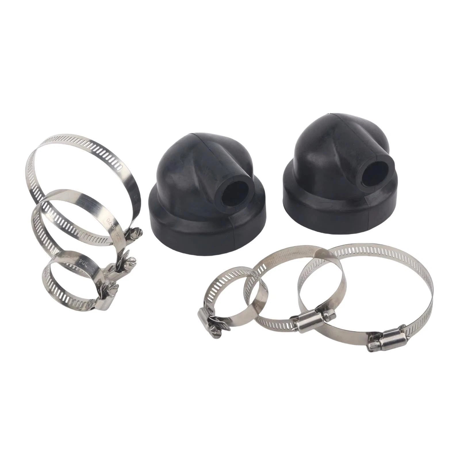 2pcs Heat Exchanger End Cap for Volvo Penta MD 2030 (Replacement 3580326, 145536370)